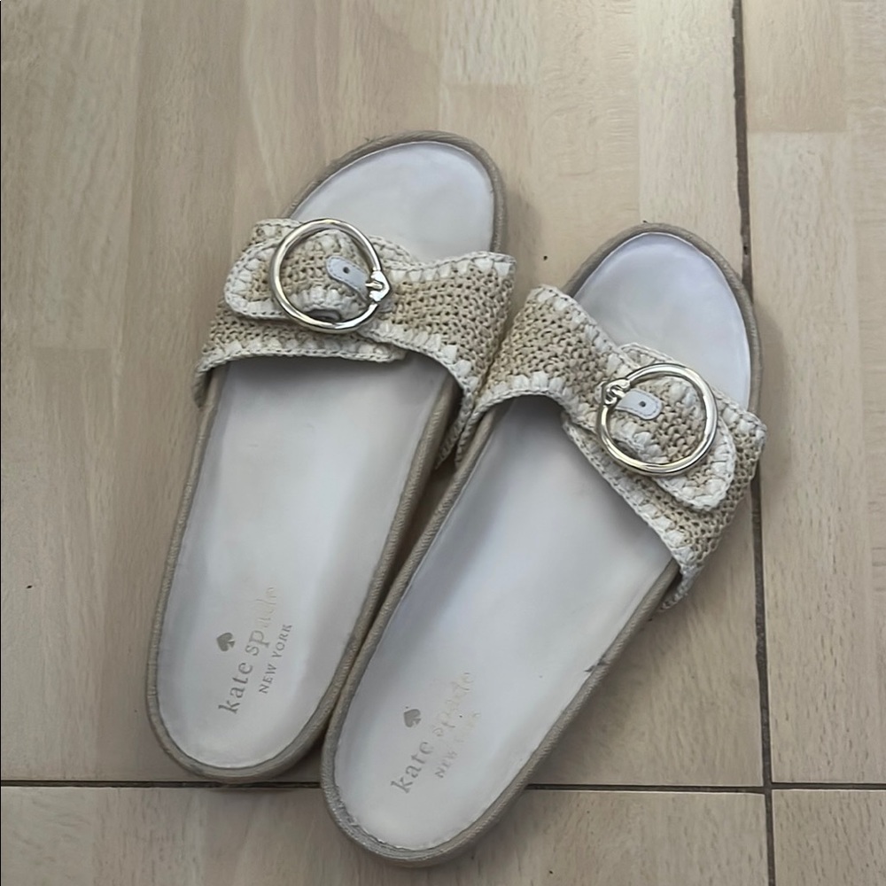 Kate Spade Cream Sandals
